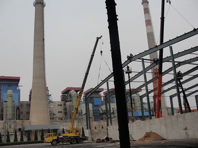 諸城市金安夜店干煤棚擴(kuò)建工程 ?（單跨60m）